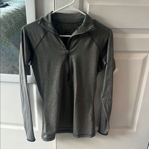 Nike Gray Lightweight Athletic Zip Up